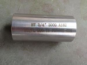UNS N06022 2. 4602 جعلی ساکٹ تھریڈڈ پلگ نپل بوس یونین داخل کریں